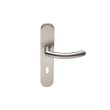 Ensemble sur plaque JADE Série 1094 type CLE L finition inox brossé Héraclès B-INOX-SP03 photo du produit Secondaire 3 S