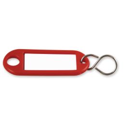 Porte-&eacute;tiquettes rouge avec esse paquet de 100 CHAPUIS 7122/13R photo du produit Principale M