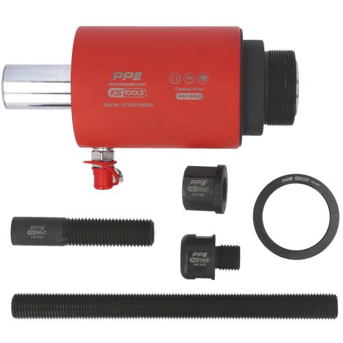 Vérin hydraulique 45 T 7 pièces en coffret KS TOOLS 440.0480 photo du produit Secondaire 1 L