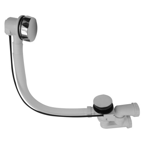 Vidage automatique à câble vidage de baignoire auto volant abs chromé - GARIS - P04-VBTP-ABS pas cher