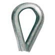 Cosse-cœur standard pour câble 6 mm en acier zingué CHAPUIS 320/6Z photo du produit