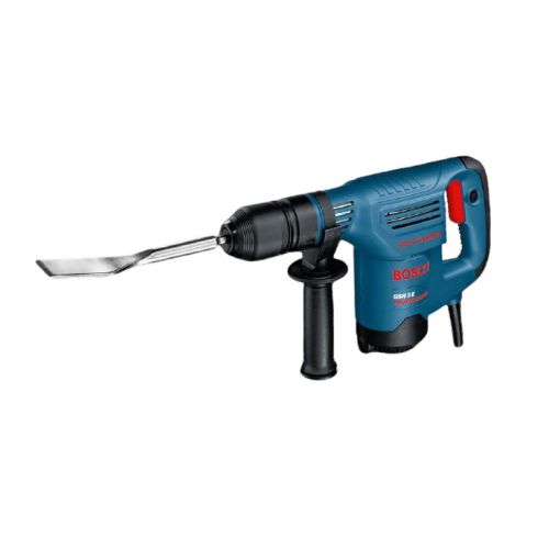 Marteau-piqueur SDS Plus 650W GSH 3 E Professional en coffret - BOSCH - 0611320703 pas cher