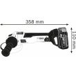 Meuleuse d'angle 18 V GWS 18V-10 SC + 2 batteries Procore 8 Ah + chargeur + coffret L-BOXX BOSCH 06019G340H photo du produit Secondaire 1 S