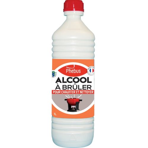 Alcool &agrave; br&ucirc;ler Ph&eacute;bus 1 L - ALCOOL.1L photo du produit Principale L