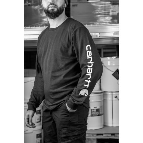 T-shirt manches longues SLEEVE T2XL noir - CARHARTT - S1EK231BLKXXL pas cher Secondaire 4 L