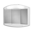 Armoire de toilette Fluocompacte ESTRELA 45x59cm - PRADEL - 166106 pas cher