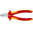 Pince coupante isolante 1000 V 160 mm KNIPEX 70 06 160 photo du produit Secondaire 1 S