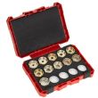 Coffret de matrices DIN 22 AL 11 pièces MILWAUKEE 4932471997 photo du produit