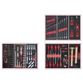 Composition d'outils KS Tools 3 tiroirs pour servante 158 pièces - 714.0158 photo du produit Principale M