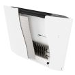 Radiateur électrique connecté lumineux DIVALI horizontal 750 W blanc carat ATLANTIC 507608 photo du produit Secondaire 1 S