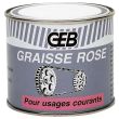 Graisse calcique rose boîte 300g - GEB - 504212 pas cher