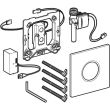 Déclenchement électronique du rinçage avec infrarouge sur secteur chromé brillant GEBERIT 116.021.21.5 photo du produit Secondaire 2 S