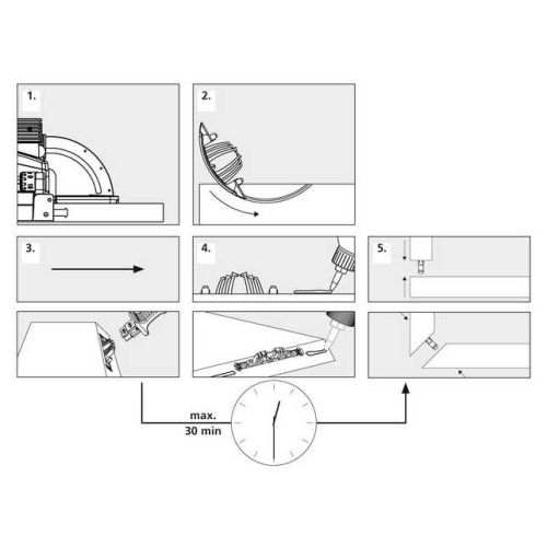 Elément d'assemblage Tenso P-14 (compatible clip de pré-tension) 80 paires - LAMELLO - 145415 pas cher Secondaire 1 L