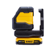 Niveau laser croix 18 V + batterie 2 Ah + chargeur + coffret DEWALT DCLE34021D1-QW photo du produit Secondaire 4 S