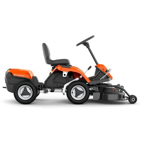 Tondeuse à gazon autoportée à coupe frontale 50,4 V Rider R 112iC + batterie intégrée 38,5 Ah + chargeur  HUSQVARNA 967848201 photo du produit Secondaire 2 L