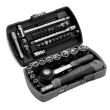 Coffret de douilles et accessoires Pocket Light 1/4'' - SAM OUTILLAGE - 73-R39Z pas cher