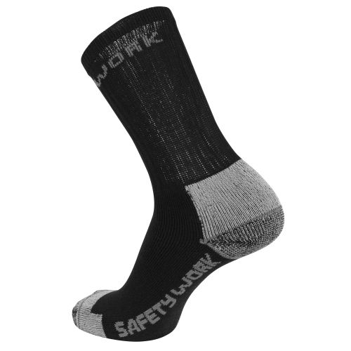 Lot de 3 paires de chaussettes SAFETY WORK noir P39/42 - TALUX - 6106983.39/42 pas cher Secondaire 1 L