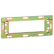 Support rectangulaire 6 modules &agrave; vis - LEGRAND - 074806 pas cher