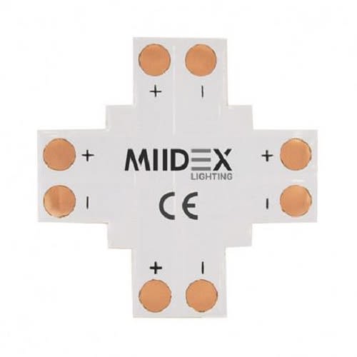 Connecteur T - Ruban LED 8 mm  Boutique Officielle Miidex Lighting®