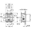 Corps encastré pour mitigeur monocommande RAPIDO E GROHE 35501000 photo du produit Secondaire 1 S