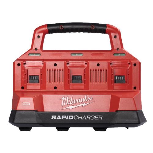 Chargeur 18 V M18 PC6 6 ports en boîte en carton MILWAUKEE 4932480162 photo du produit