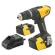 Perceuse à percussion 18 V EnergyDrill18VP40N + 2 batteries 4 Ah + chargeur rapide + coffret PEUGEOT OUTILLAGE 250317 photo du produit