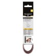 Jeu de 2 bandes abrasives 760 x 25 mm grain 80 PEUGEOT OUTILLAGE 805302 photo du produit Secondaire 1 S