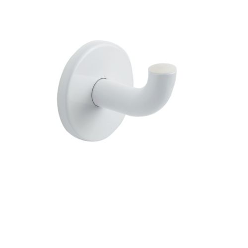 Patère virgule nylon blanc brillant Ø62x65 DELABIE 4043N photo du produit Secondaire 1 L