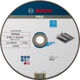 Disque à tronçonner Bosch aggloméré PRO métal photo du produit Principale M