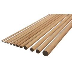 Craftomat Tourillons en bois 6 mm (Ø x L: 6 mm x 30 mm, 50 pces