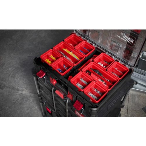 Bacs amovibles PACKOUT 10x10 CM NEST BIN 2 pièces MILWAUKEE 4932480698 photo du produit Secondaire 8 L