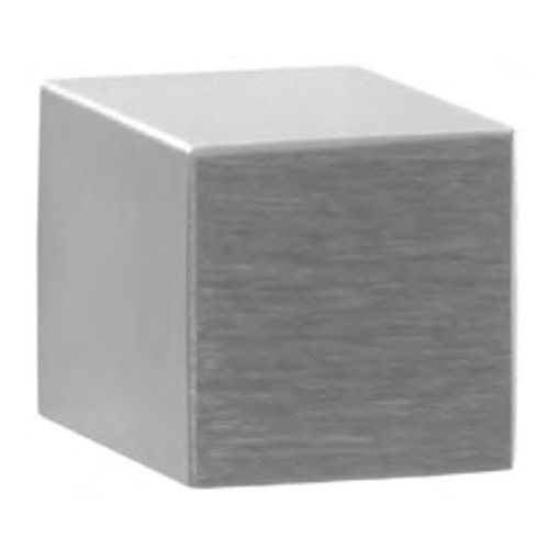 Bouton KUBE I-410 carré 20 mm inox mat DIDHEYA 34020 photo du produit Principale L