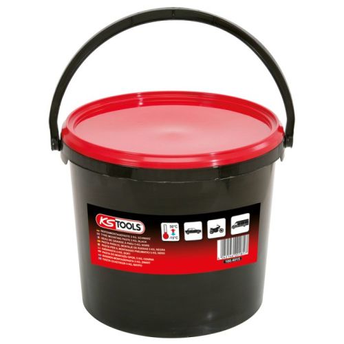 Seau de graisse à pneus noire 5 kg KS TOOLS 100.4015 photo du produit