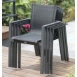 Lot table de jardin VENISE-TB250 + 8 fauteuils alu MIAMIS - DCB GARDEN - VENISE-TB250+8FT pas cher Secondaire 2 S