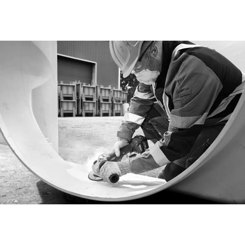 Meuleuse d'angle 18V GWS 18V-11 + 2 batteries 5Ah + chargeur sous L-BOXX - BOSCH - 06019N4103 pas cher Secondaire 10 L