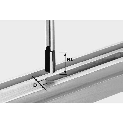 Fraise à rainurer HW S12 D14/40 - FESTOOL - 491088 pas cher Principale L