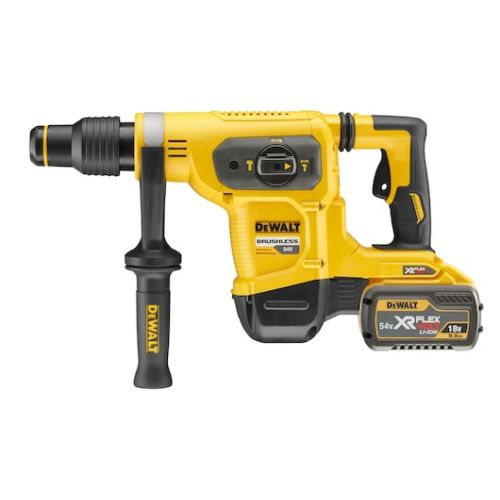 Perforateur-burineur 54 V SDS-Max XR FLEXVOLT 6,1 J + 2 batteries Flexvolt 3 Ah + chargeur + coffret TSTAK DEWALT DCH481X2-QW photo du produit Secondaire 3 L