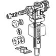 Robinet flotteur type 383 - alimentation latérale - 3/8" GEBERIT 281.002.00.5 photo du produit Secondaire 1 S