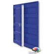 Bloc-porte 2 vantaux apprêt gris MENTHA ECO photo du produit