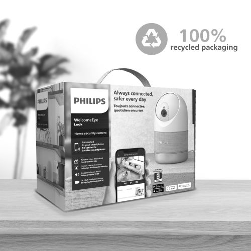 Caméra intérieure motorisée connectée résolution 2k mode privé renforcé - PHILIPS - 531051 pas cher Secondaire 10 L