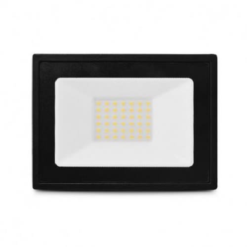Projecteur extérieur LED LUMOS SLIM plat 30 W noir 3000 K MIIDEX LIGHTING 800232 photo du produit