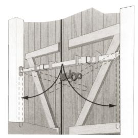 Barre de sécurité Hercule 2 articulations pas cher Principale M