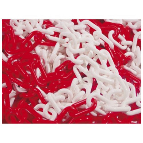 Chaîne en plastique 25m rouge/blanche N°8 sachet TALIAPLAST 530100 photo du produit Principale L