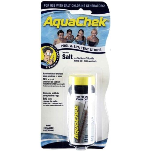 Testeur de sel C/12 blanc AQUACHEK AQC-470-0004 photo du produit Secondaire 1 L