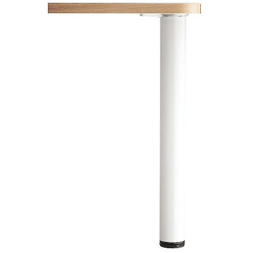 Pied extensible diamètre 60 mm réglage 71 - 110 cm blanc 20-71-110BL photo du produit Principale L