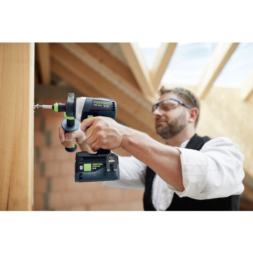 Perceuse-visseuse 18V QUADRIVE TDC 18/4 I-Basic-5,0 + Systainer SYS3 FESTOOL 577052 photo du produit Secondaire 7 L