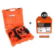 Pack cloueur P27P +15000 clous HC6-15 + Batterie 2,5 Ah + chargeur en coffret SPIT 019496 photo du produit
