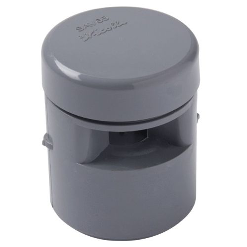 Clapet aérateur à membrane gris D50/63 NICOLL 1SAV65 photo du produit Principale L