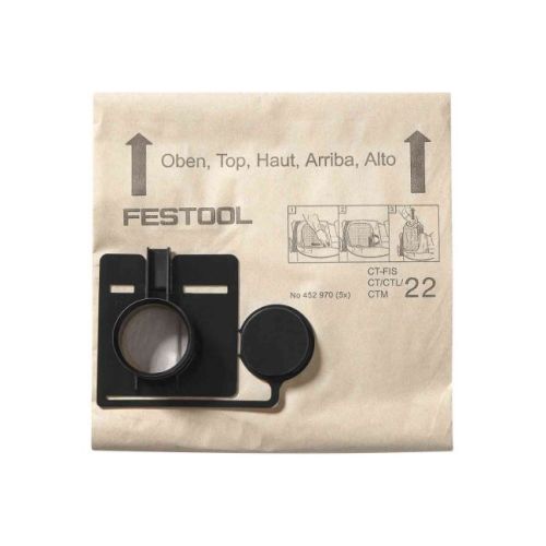 Sac filtre FIS-CT 33/20 - FESTOOL - 494632 pas cher Principale L