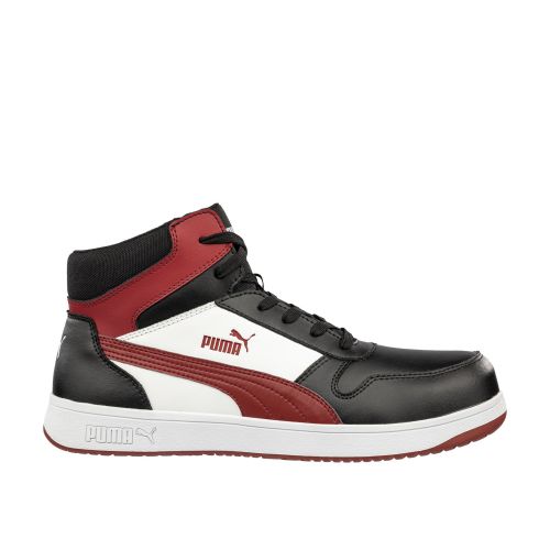 Chaussure de sécurité Frontcourt noir/blanc/rouge S3L P 36 PUMA 630050201000036 photo du produit Secondaire 1 L